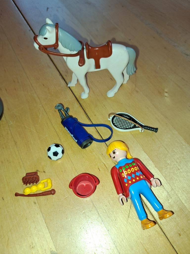 Playmobil paard en sport, Ophalen of Verzenden