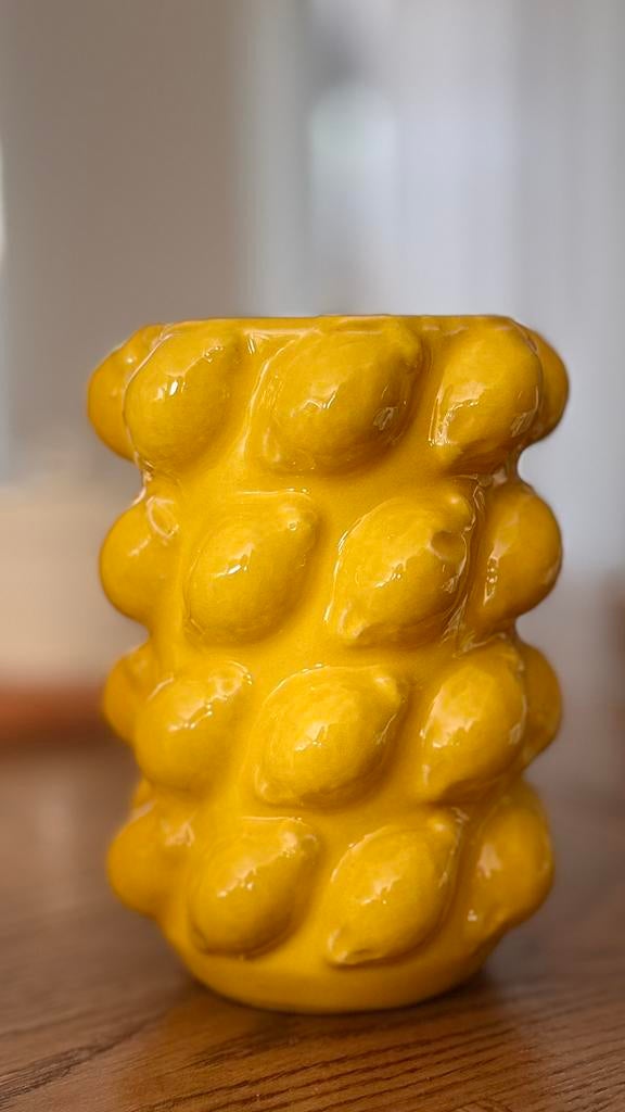 Citroenvaas, Ophalen, Zo goed als nieuw, Overige materialen, Minder dan 25 cm