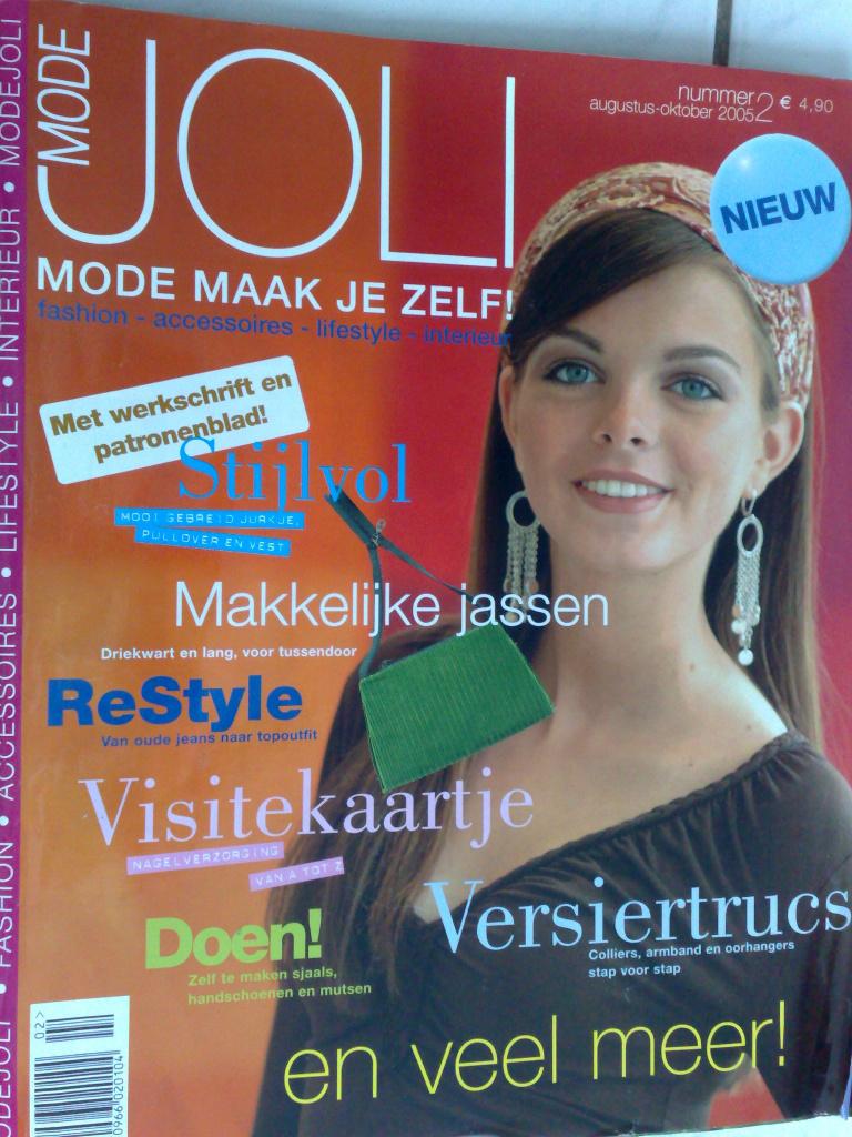 3 x Joli Modebladen nr. 2-5-6, Hobby en Vrije tijd, Kledingpatronen, Verzenden, Zo goed als nieuw, Vrouw, Overige merken