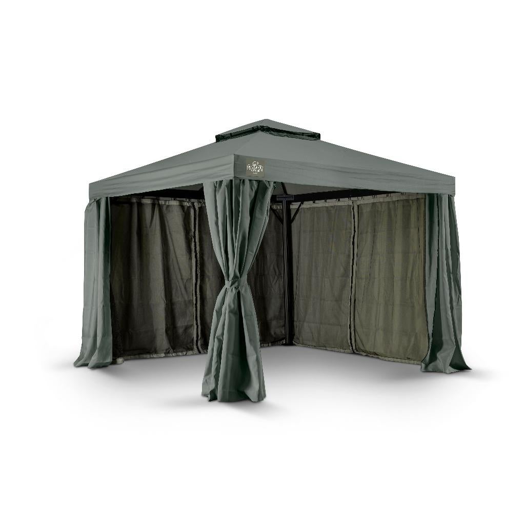 Tuinpaviljoen 3x3m Europe, De Amert 152 5462GH Veghel, Grizzly Outdoor, Verzenden, Minder dan 4 meter