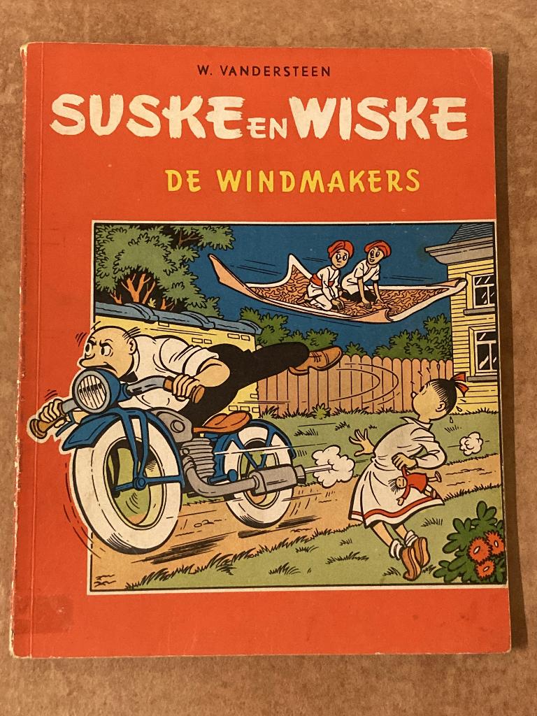 Suske en Wiske - Nr. 27 - De Windmakers - Derde druk - 1962, Eén stripboek, Ophalen of Verzenden, Zo goed als nieuw