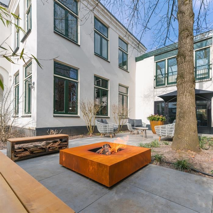 Cortenstaal vuurtafel, vuurschaal, vuurkorf, BBQ, grill, Ophalen of Verzenden, Nieuw