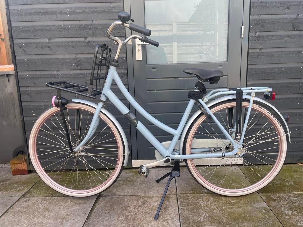 Superleuke babyblauwe Sparta Pickup meisjesfiets / tour, Ophalen of Verzenden, Zo goed als nieuw, 26 inch of meer, Versnellingen