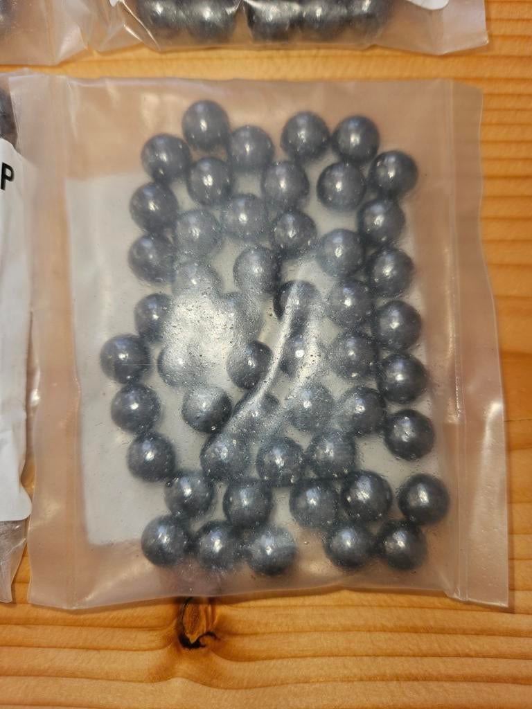 Kaliber .36 loden round balls voor zwartkruit revolver, Ophalen of Verzenden, Landmacht