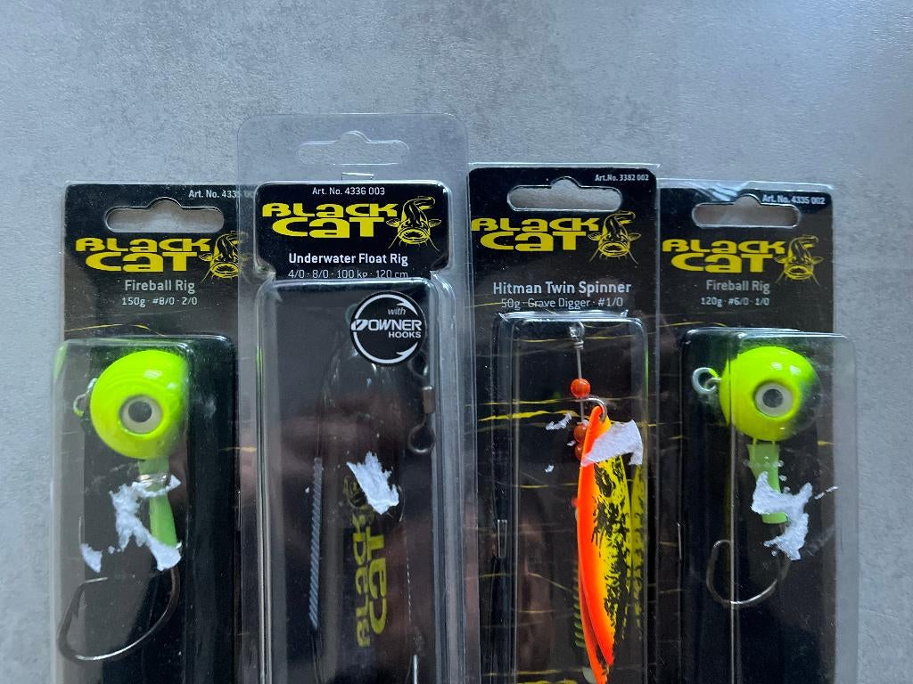 adv 216 / NIEUW mixset diverse biggame artikelen BLACK CAT, Ophalen of Verzenden, Nieuw, Overige typen