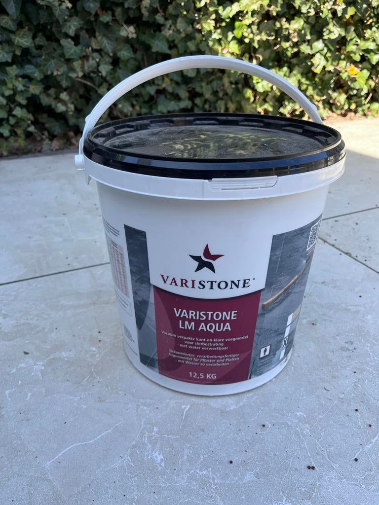 Varistone Voegmortel LM Aqua Steengrijs 12,5 KG, Ophalen, Nieuw, Beton, Overige typen