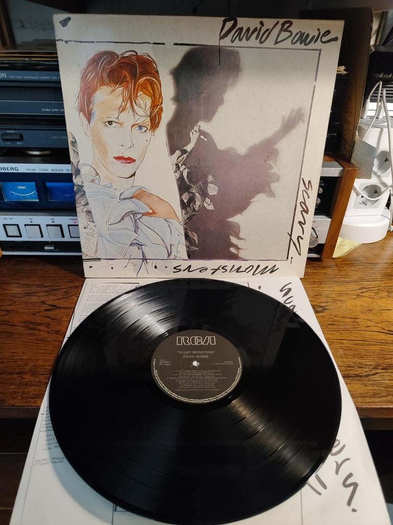 David Bowie - Scary Monsters LP, Ophalen of Verzenden, Zo goed als nieuw, 12 inch, Alternative