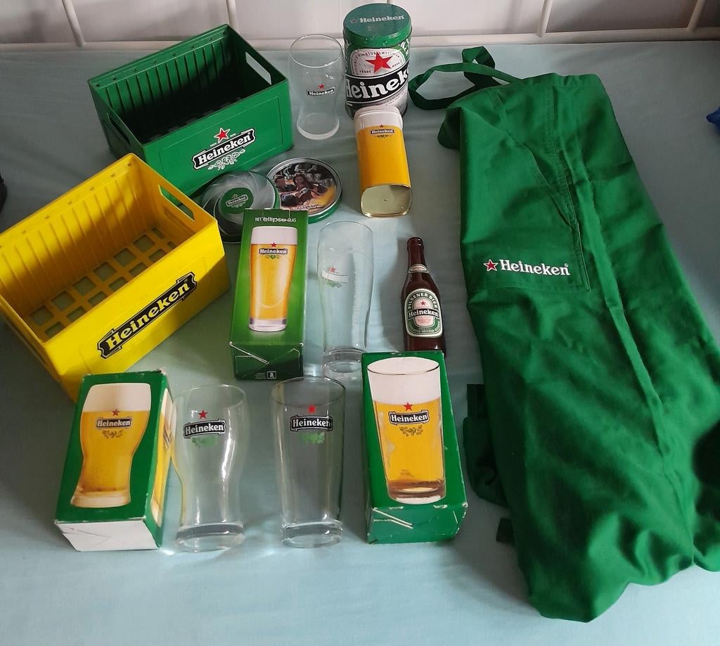 Verzameling Vintage Heineken spullen, Ophalen of Verzenden, Zo goed als nieuw, Heineken