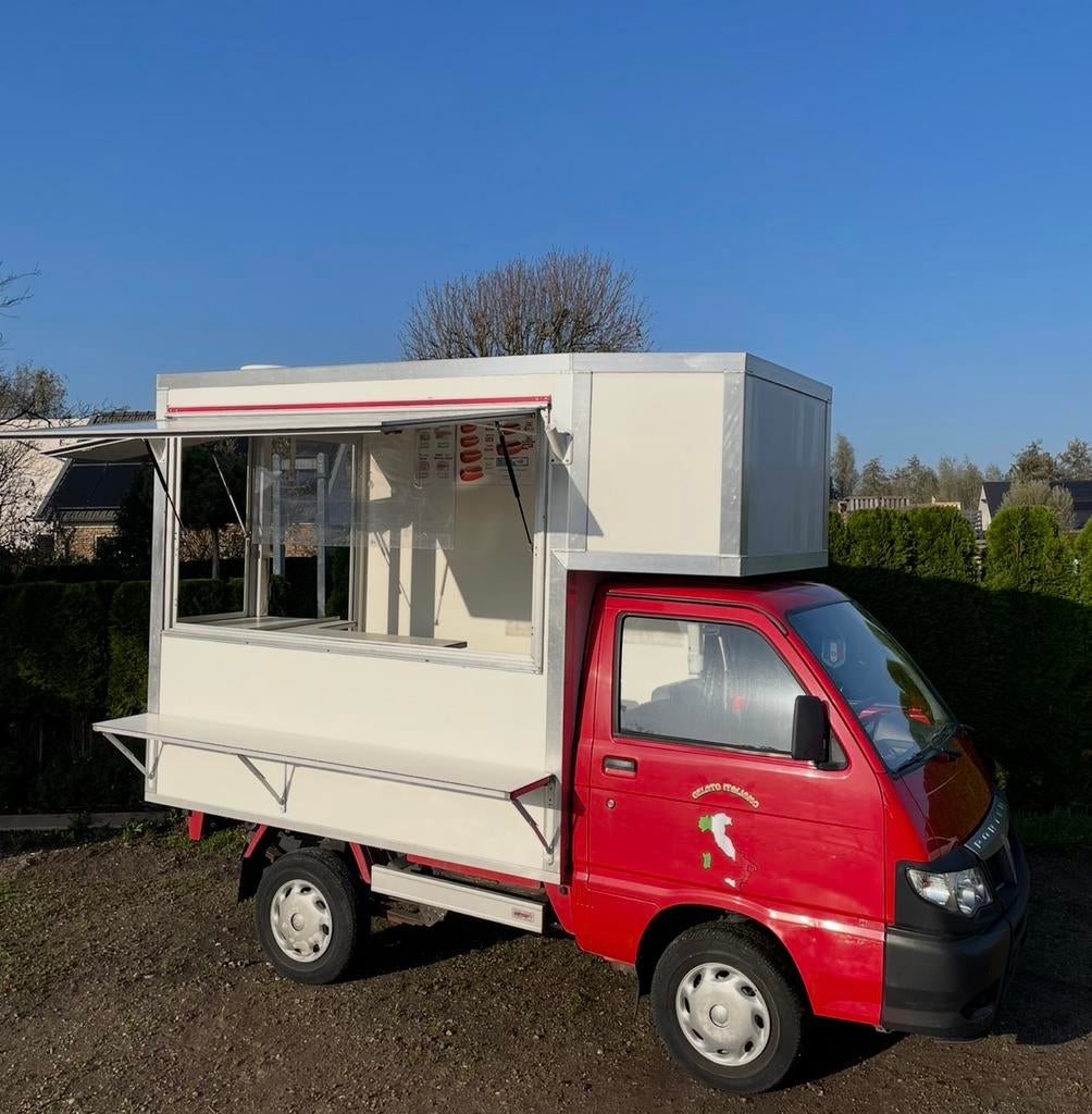 foodtruck te koop piagio porter, Ophalen