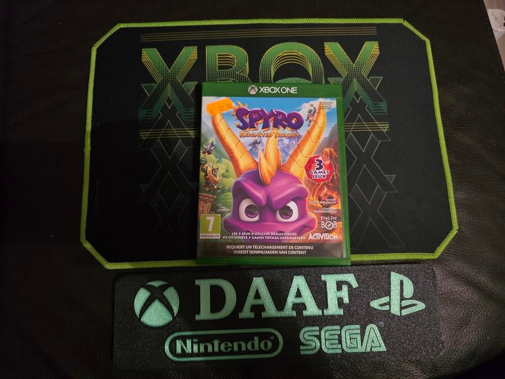 Spyro Reignited trilogy - Xbox one/series X, Spelcomputers en Games, Games | Xbox One, Zo goed als nieuw, Avontuur en Actie, 1 speler