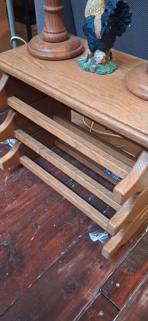 Vintage Scandinavisch modulair wijnrek, Ophalen, Gebruikt, 5 tot 15 flessen, Unknown