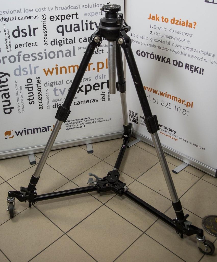 Manfrotto 181B Statief Dolly - Professioneel, Ophalen, Gebruikt