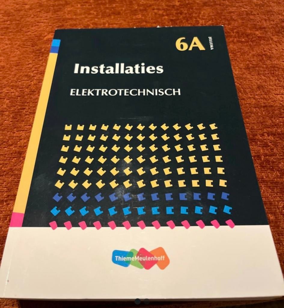 Leerboek Jellema 6A Installatietechniek Elektrotechnisch, Ophalen of Verzenden, Beta, Zo goed als nieuw, HBO