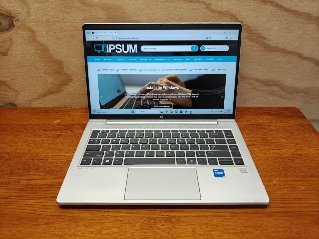 HP Probook 440 G10 | i5 1335u | 16gb DDR4 | 500gb SSD, HP, Minder dan 2 Ghz, Refurbished, 14 inch
