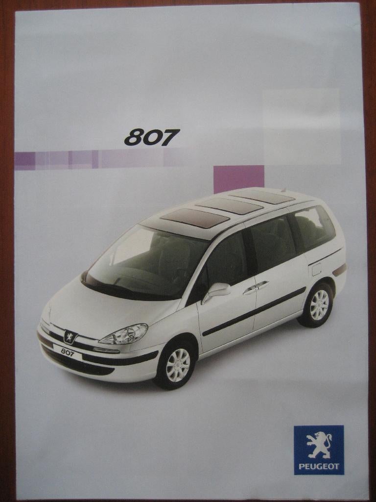 Peugeot 807 (dec. 2002), Ophalen of Verzenden, Nieuw, Peugeot