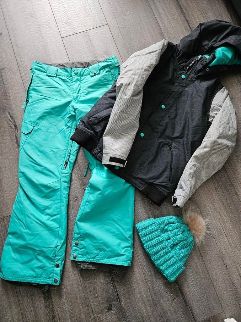 Skipak skijas skibroek burton Maat 164 (dames xs/S), Ophalen of Verzenden, Gebruikt, Burton, Meisje