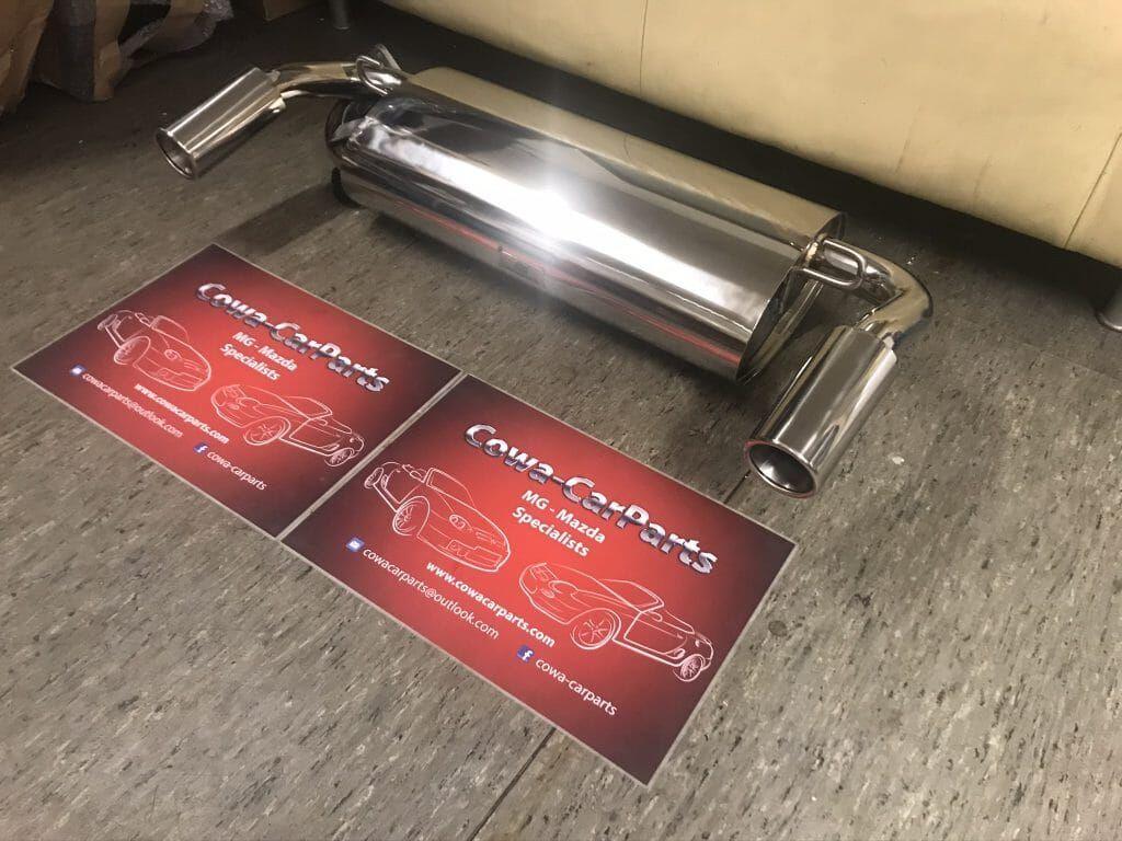 mg tf mgtf mg f mgf mk1 RVS Scorpion uitlaat nieuw, Auto-onderdelen, Uitlaatsystemen, Ophalen of Verzenden, Nieuw