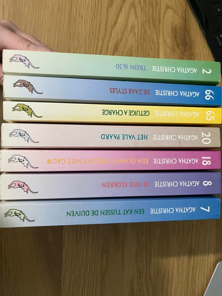 Agatha Christie Boeken Collectie, Boeken, Detectives, Gelezen, Ophalen of Verzenden