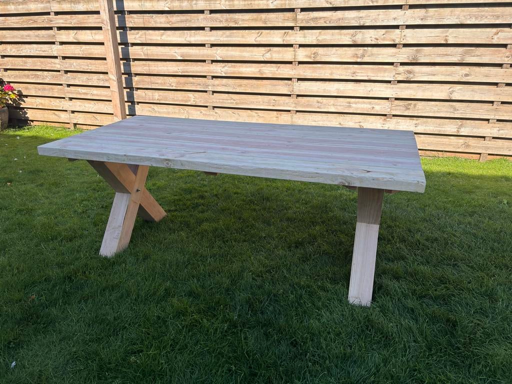 Robuste douglas tafel, Ophalen, Nieuw, Rechthoekig, Hout