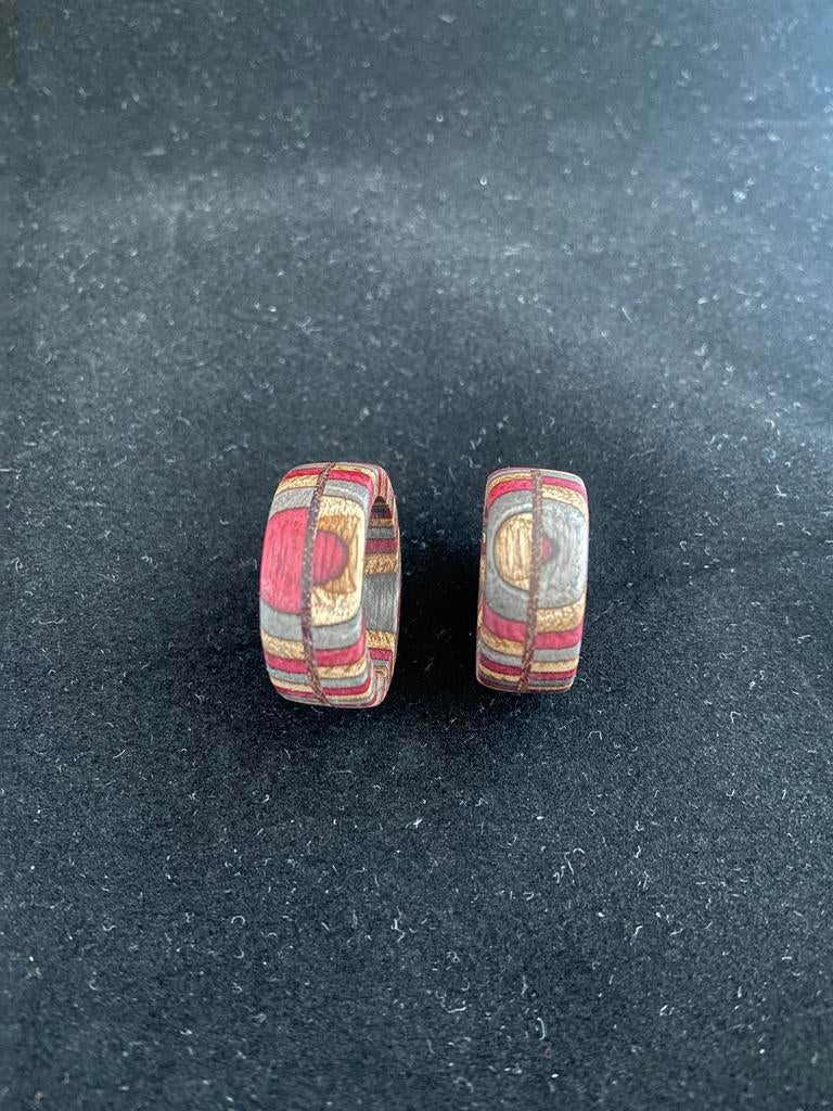 Handgemaakte houten ringen, Ophalen of Verzenden, Nieuw, Overige materialen, Dame of Heer