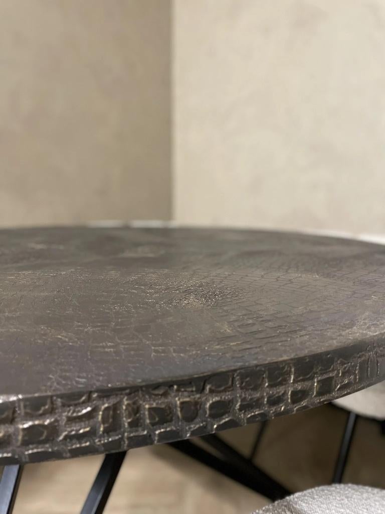 Unieke eettafels met CROCO STRUCTUUR | div. modellen & maten, Overige materialen, Vijf personen of meer, Hotel-chique, Ovaal