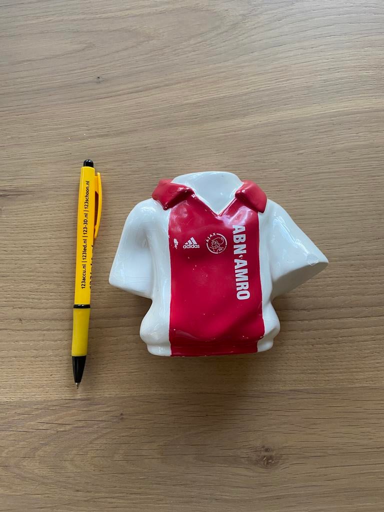 Spaarpot AJAX, Verzamelen, Ophalen of Verzenden, Gebruikt, Steen, Aardewerk of Keramiek, Dier