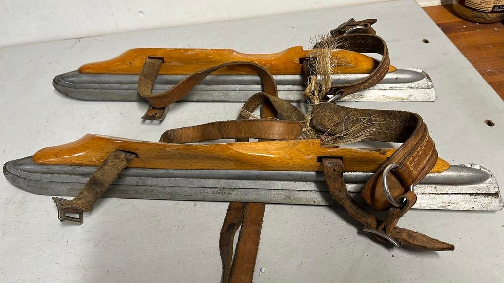Antieke Doorlopers - schaatsen van J. Nooitgedacht en zonen, Ophalen of Verzenden, Gebruikt, Friese doorlopers, Overige merken