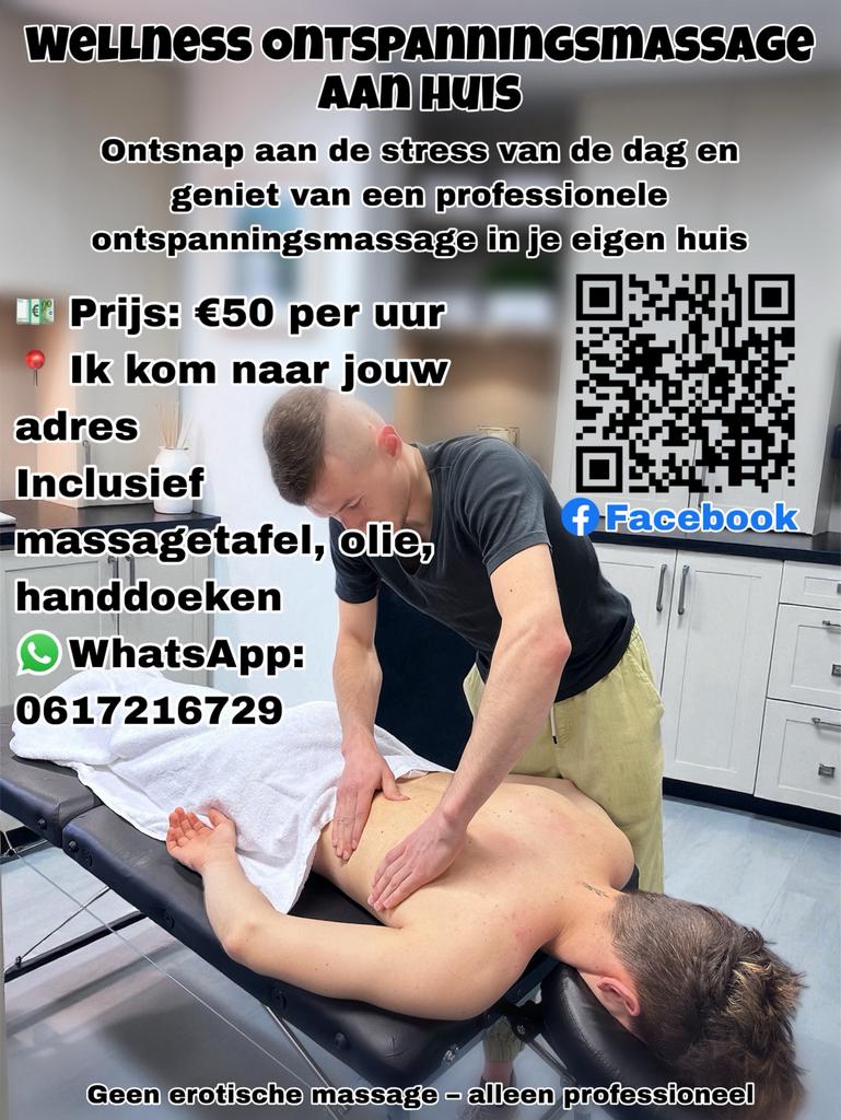 Ontspannende en therapeutische massage, Diensten en Vakmensen, Welzijn | Masseurs en Massagesalons, Ontspanningsmassage