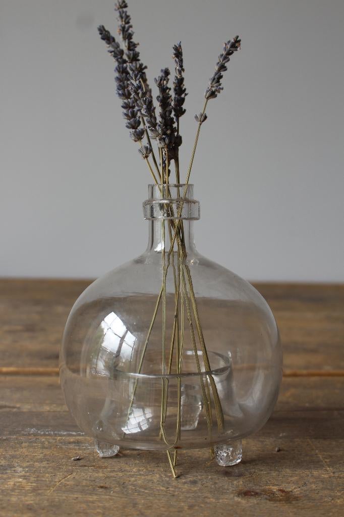 Oude brocante glazen wespenvanger Nr.3 *Pronck & Praal*, Antiek en Kunst, Ophalen of Verzenden