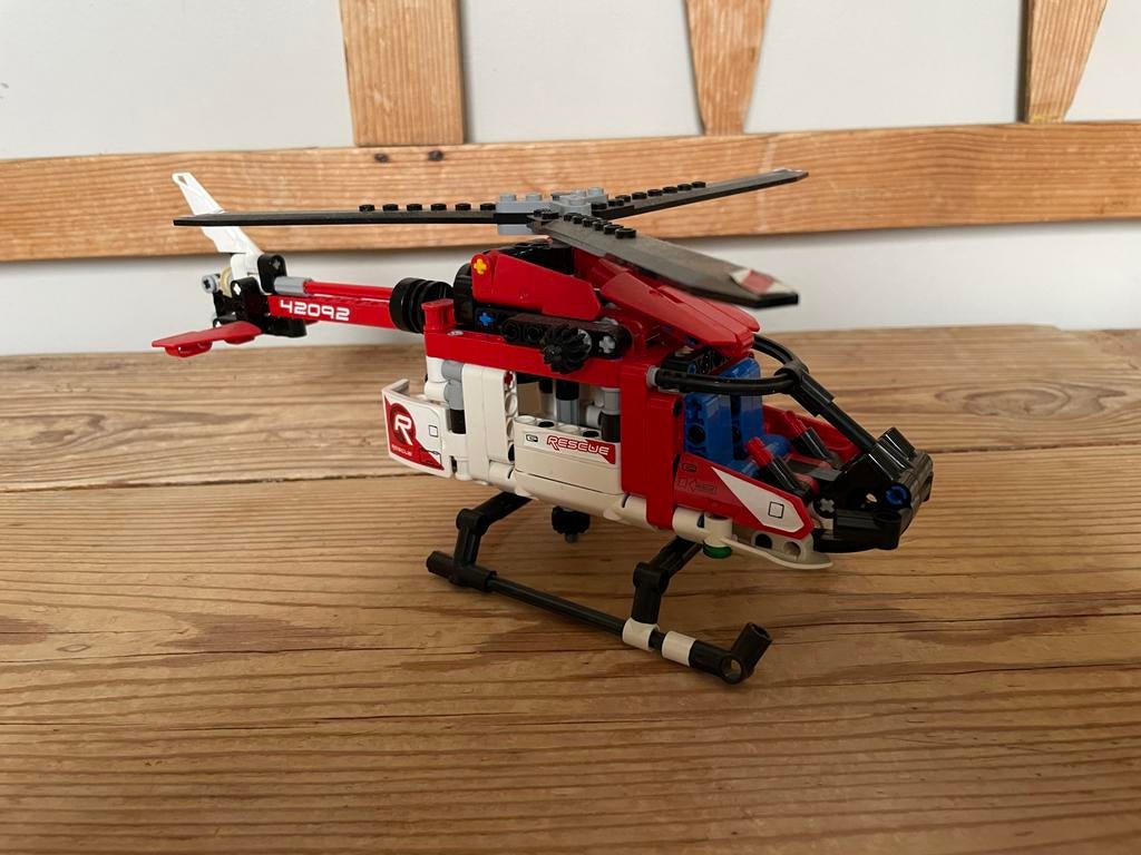 Lego Technic Sets: 42040, 42092, Ophalen, Gebruikt, Complete set, Lego