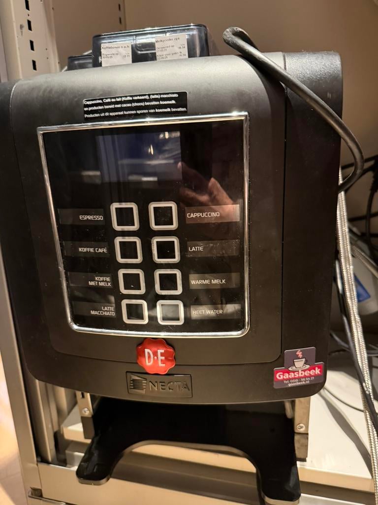 Koffiemachine Necta Koro Prime, Witgoed en Apparatuur, Koffiezetapparaten, 10 kopjes of meer, Ophalen, Zo goed als nieuw, Koffiemachine