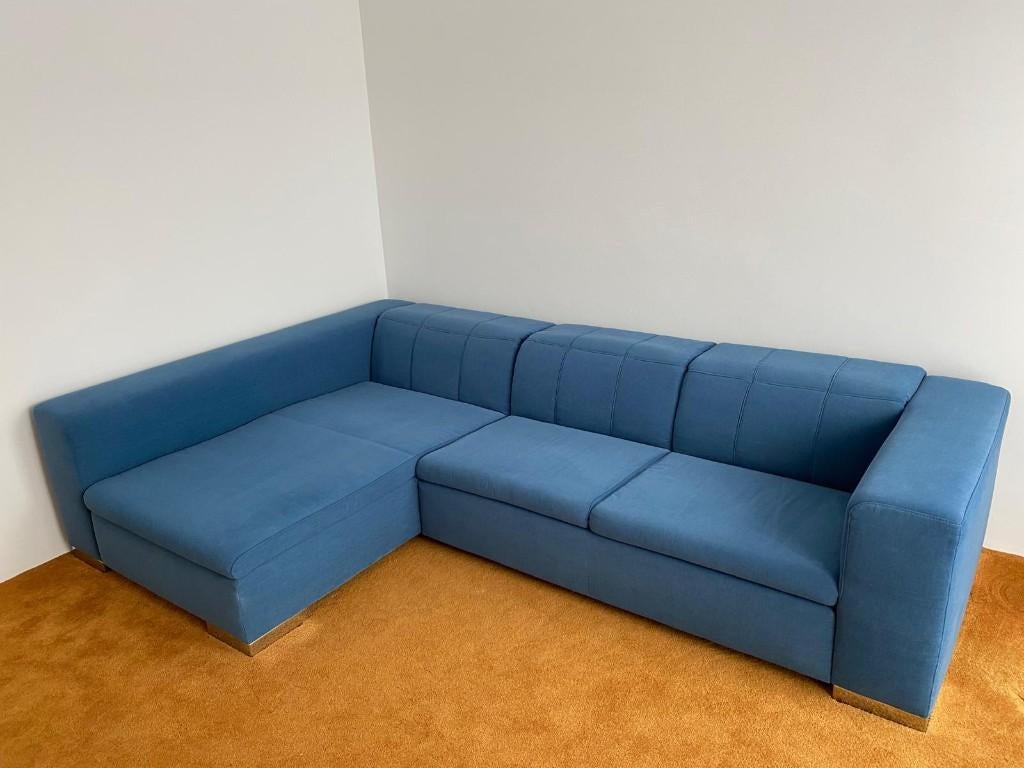 Bank Topform 3-Zits Met Chaiselongue, Huis en Inrichting, Ophalen, Driepersoons, 75 tot 100 cm, Zo goed als nieuw