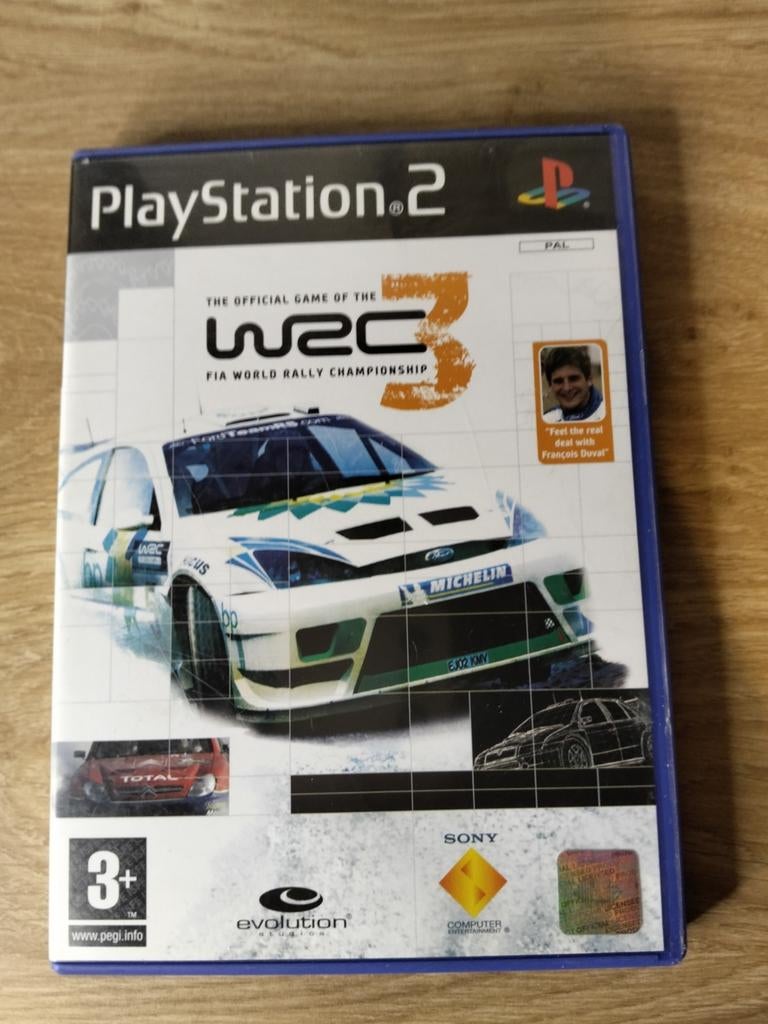 WRC 3 - PlayStation 2, Spelcomputers en Games, Games | Sony PlayStation 2, Gebruikt, Racen en Vliegen, 1 speler, Vanaf 3 jaar