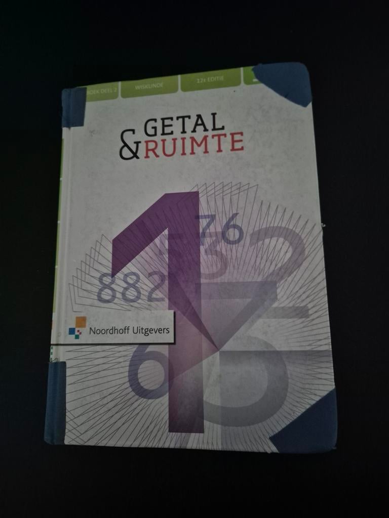Getal & Ruimte - Wiskunde Boek, Ophalen of Verzenden, Gelezen, Vakgebied of Industrie, Onbekend