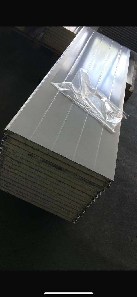 Sandwichpanelen actie!!, Ophalen of Verzenden, Zo goed als nieuw, Overige materialen, 50 tot 100 mm