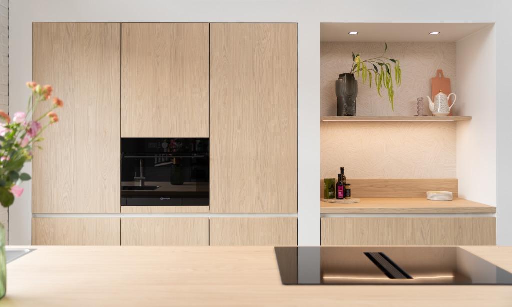 Eilandkeuken Noa compleet met apparatuur en garantie, Ophalen, Wit, Nieuw, Dubbelwandige keuken