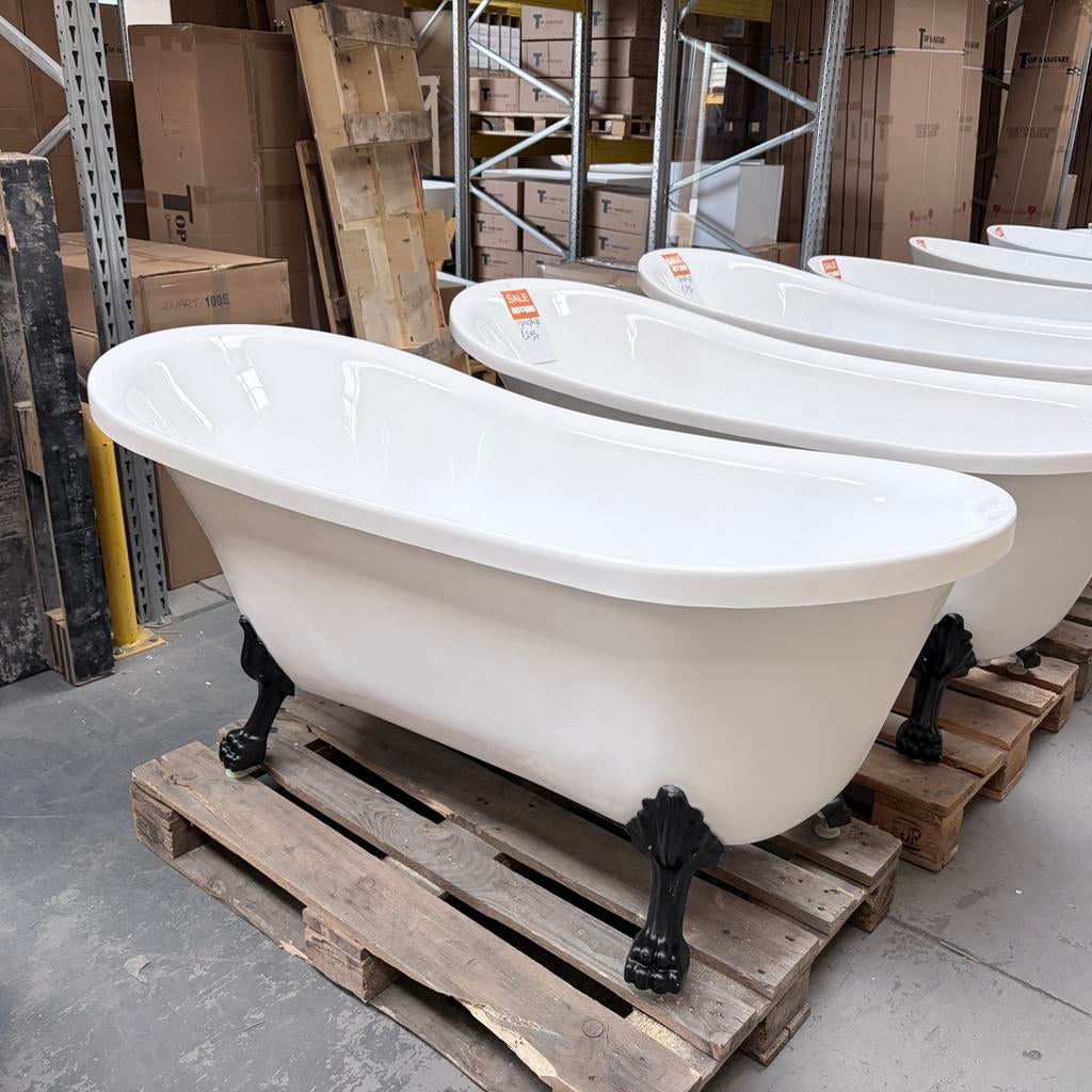 Showroommodel! - Laatste ligbad op pootjes 170 cm nr178, Huis en Inrichting, Woonaccessoires | Overige, Zo goed als nieuw, Ophalen of Verzenden