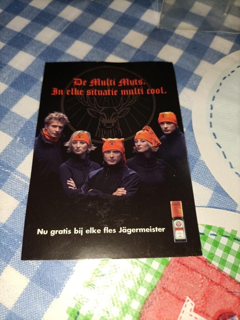 Jägermeister Multi muts / sjaal / hoofdband enz NIEUW, Ophalen of Verzenden, Nieuw, Gebruiksvoorwerp