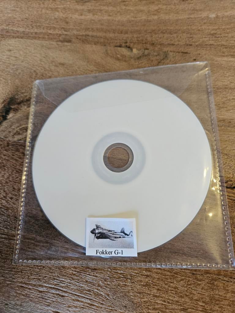 Fokker G-1  informatie op cd  Luchtvaartafdeling 1939 1940, Ophalen of Verzenden, Zo goed als nieuw