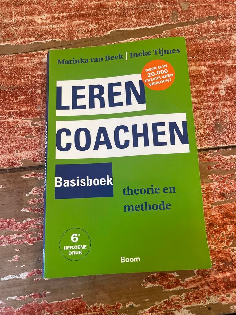 Leren Coachen - Basisboek Theorie en Methode, Boeken, Verzenden, Zo goed als nieuw