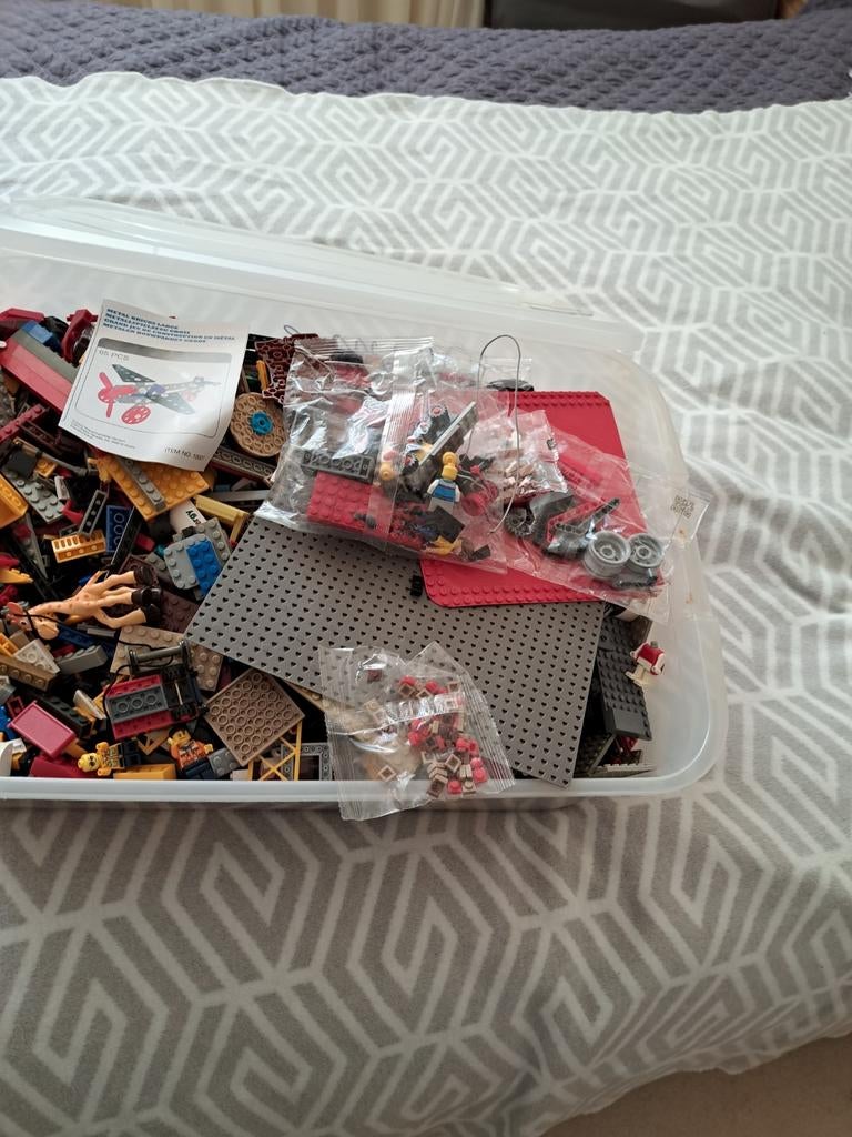 Kist vol Lego, Kinderen en Baby's, Speelgoed | Duplo en Lego, Ophalen of Verzenden, Gebruikt
