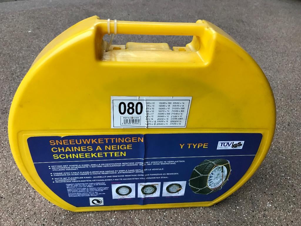 Sneeuwkettingen , Y Type , 080, Auto diversen, Sneeuwkettingen, Ophalen, Nieuw