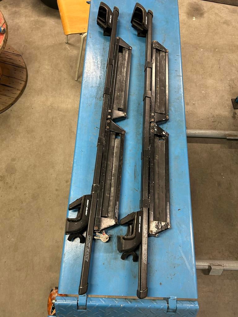 Mont Blanc Dakdragers plus skiklemmen, Auto diversen, Dakdragers, Ophalen of Verzenden, Gebruikt