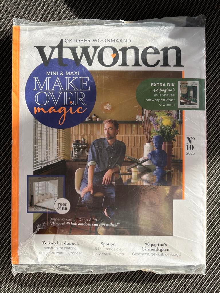 VT Wonen Oktober Woonmaand 2025, Verzenden, Nieuw, Damesbladen