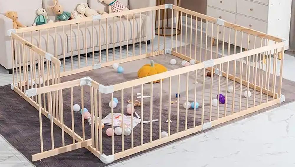 Grondbox baby - Massief grenen hout-TOPKWALITEIT Baby box, Verzenden, Nieuw