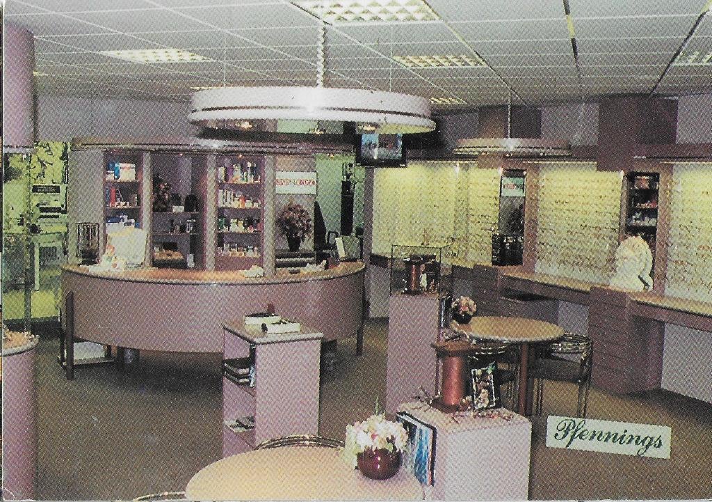 Q389 Gelopen ansichtkaart pfennings hoortoestellen weert, Ophalen of Verzenden, 1980 tot heden, Gelopen