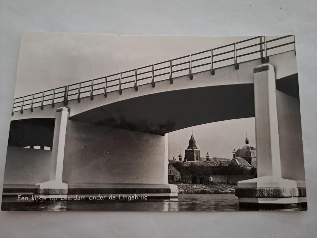 Leerdam,  lingebrug, Ophalen of Verzenden, Zuid-Holland