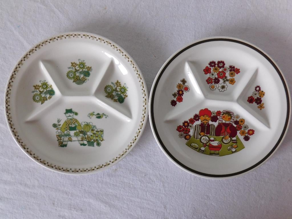 1 Figgjo Flint Turi-design Folklore fonduebord, dsn 23,5 cm, Huis en Inrichting, Keuken | Servies, Gebruikt, Ophalen of Verzenden
