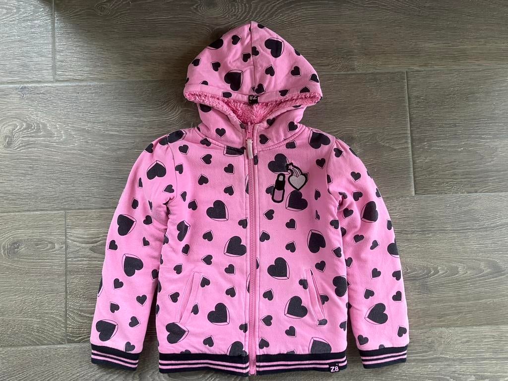 Z8 vest omkeerbaar 128 134, Kinderen en Baby's, Kinderkleding | Maat 128, Ophalen of Verzenden, Gebruikt, Meisje, Trui of Vest