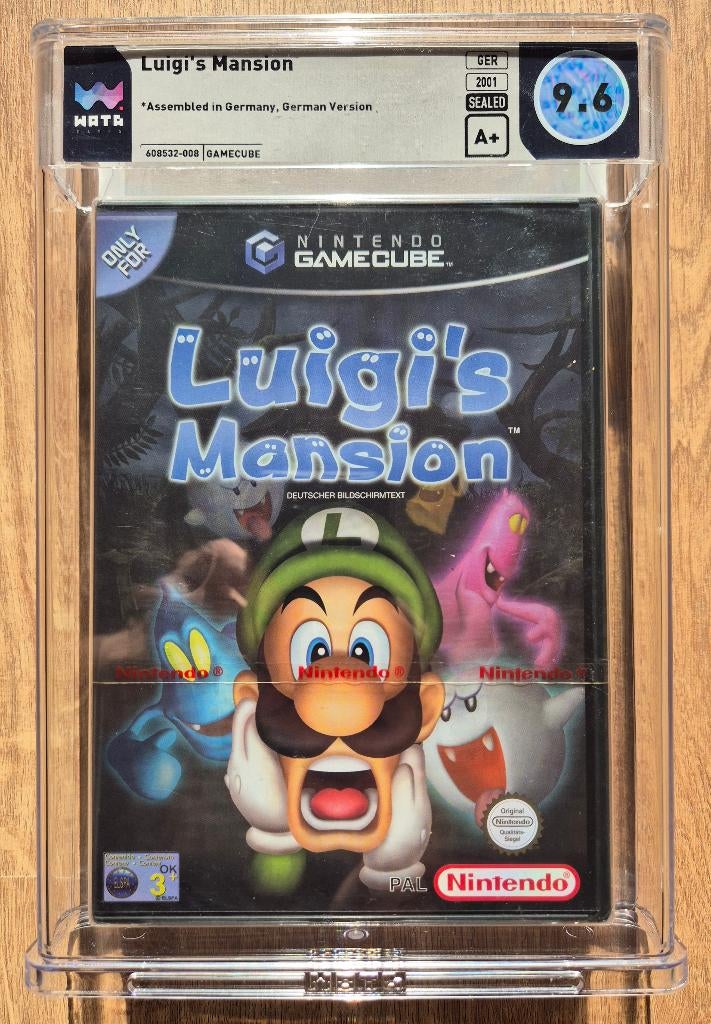 Sealed Graded Nintendo GameCube en Wii U games VGA WATA PSA, Spelcomputers en Games, Avontuur en Actie, 1 speler, Nieuw, Ophalen of Verzenden